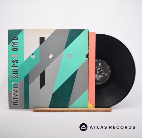 Orchestral Manoeuvres In The Dark Dazzle Ships LP Vinyl Record - Front Cover & Record