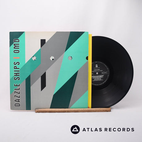 Orchestral Manoeuvres In The Dark Dazzle Ships LP Vinyl Record - Front Cover & Record