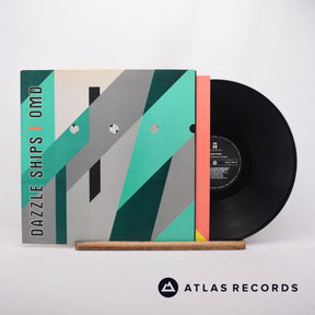 Orchestral Manoeuvres In The Dark Dazzle Ships LP Vinyl Record - Front Cover & Record