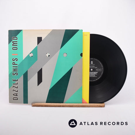 Orchestral Manoeuvres In The Dark Dazzle Ships LP Vinyl Record - Front Cover & Record