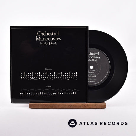Orchestral Manoeuvres In The Dark Electricity 7" Vinyl Record - Front Cover & Record