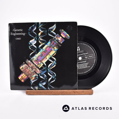 Orchestral Manoeuvres In The Dark Genetic Engineering 7" Vinyl Record - Front Cover & Record