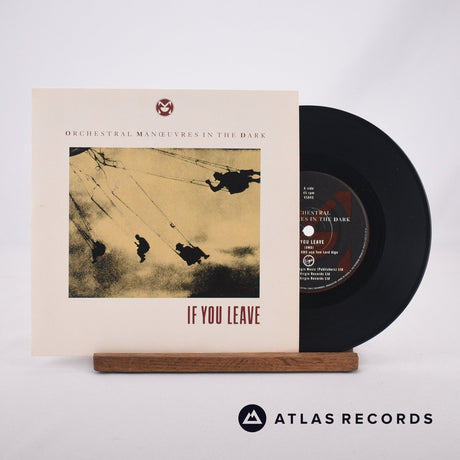 Orchestral Manoeuvres In The Dark If You Leave 7" Vinyl Record - Front Cover & Record