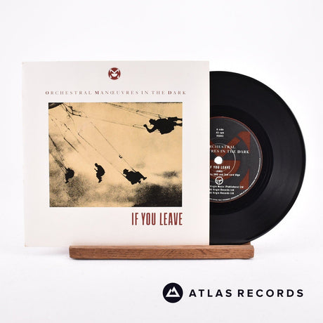 Orchestral Manoeuvres In The Dark If You Leave 7" Vinyl Record - Front Cover & Record