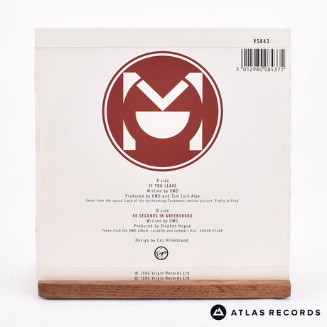 Orchestral Manoeuvres In The Dark - If You Leave - 7" Vinyl Record - EX/EX