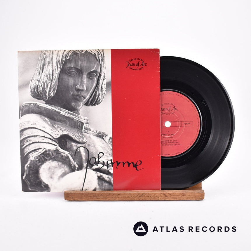 Orchestral Manoeuvres In The Dark Joan Of Arc 7" Vinyl Record - Front Cover & Record