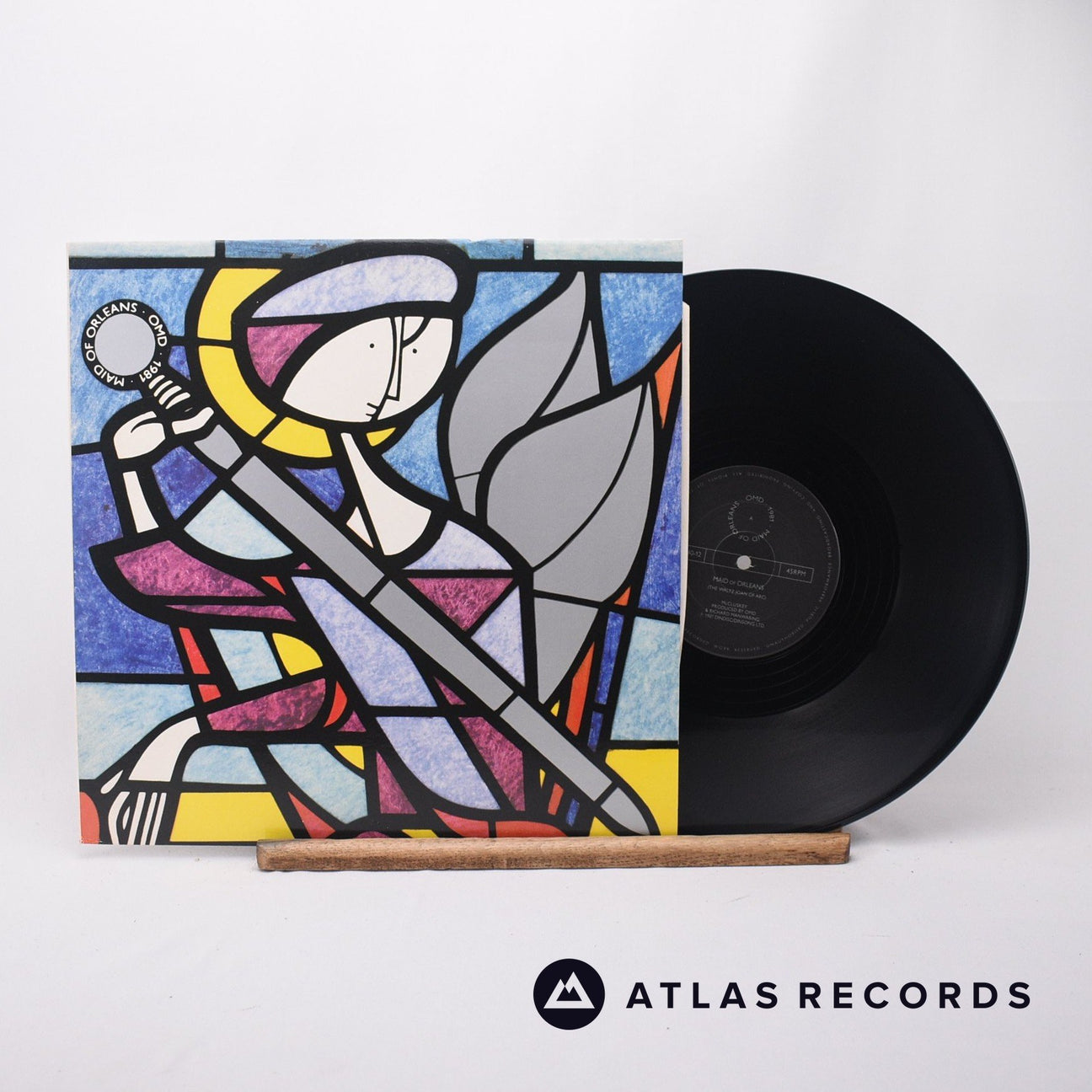 Orchestral Manoeuvres In The Dark Maid Of Orleans 12" Vinyl Record - Front Cover & Record