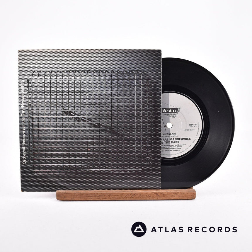 Orchestral Manoeuvres In The Dark Messages 7" Vinyl Record - Front Cover & Record