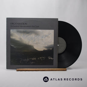 Orchestral Manoeuvres In The Dark Organisation LP Vinyl Record - Front Cover & Record