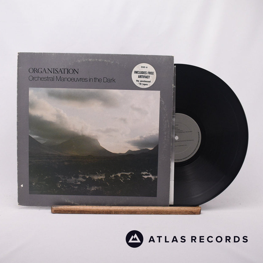 Orchestral Manoeuvres In The Dark Organisation 7" + LP Vinyl Record - Front Cover & Record