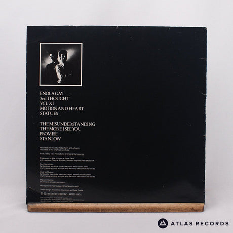 Orchestral Manoeuvres In The Dark - Organisation - LP Vinyl Record - VG+/VG+