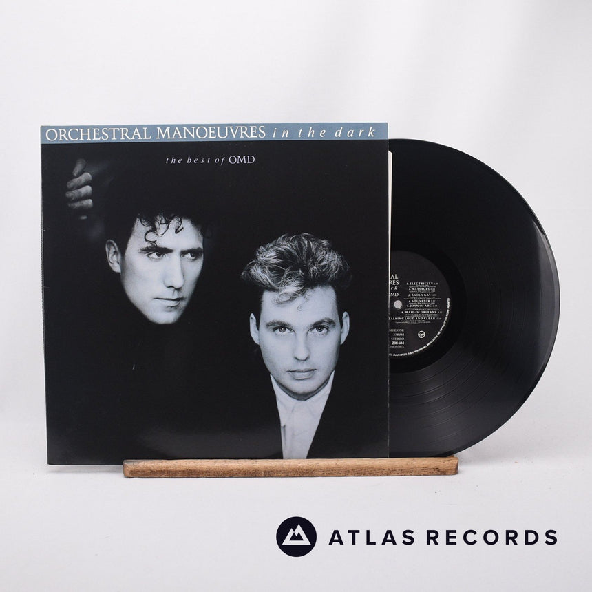 Orchestral Manoeuvres In The Dark The Best Of OMD LP Vinyl Record - Front Cover & Record