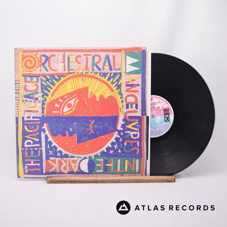 Orchestral Manoeuvres In The Dark The Pacific Age LP Vinyl Record - Front Cover & Record