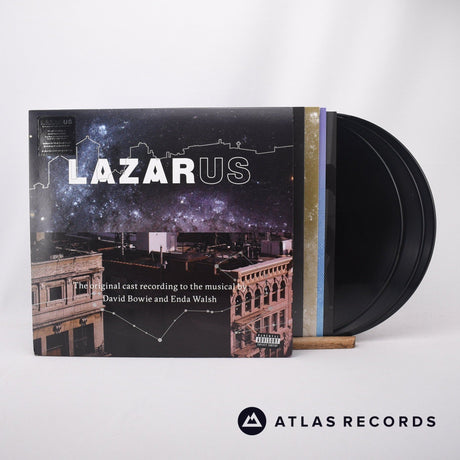 Original New York Cast Of Lazarus Lazarus 3 x LP Vinyl Record - Front Cover & Record