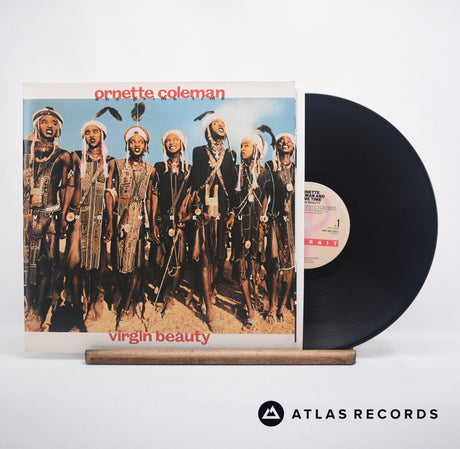Ornette Coleman Virgin Beauty LP Vinyl Record - Front Cover & Record