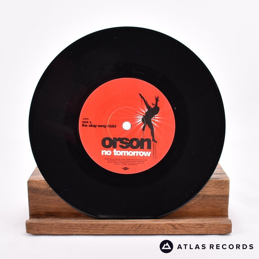 Orson - No Tomorrow - Numbered 7" Vinyl Record - NM/NM