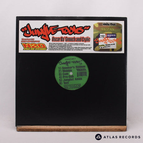 Oscar Da Grouch & Crylic Jungle Tools Version 1.0 LP Vinyl Record - Front Cover & Record