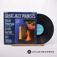 Oscar Peterson Great Jazz Pianists LP Vinyl Record - Front Cover & Record