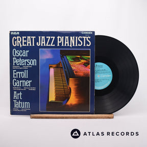 Oscar Peterson Great Jazz Pianists LP Vinyl Record - Front Cover & Record