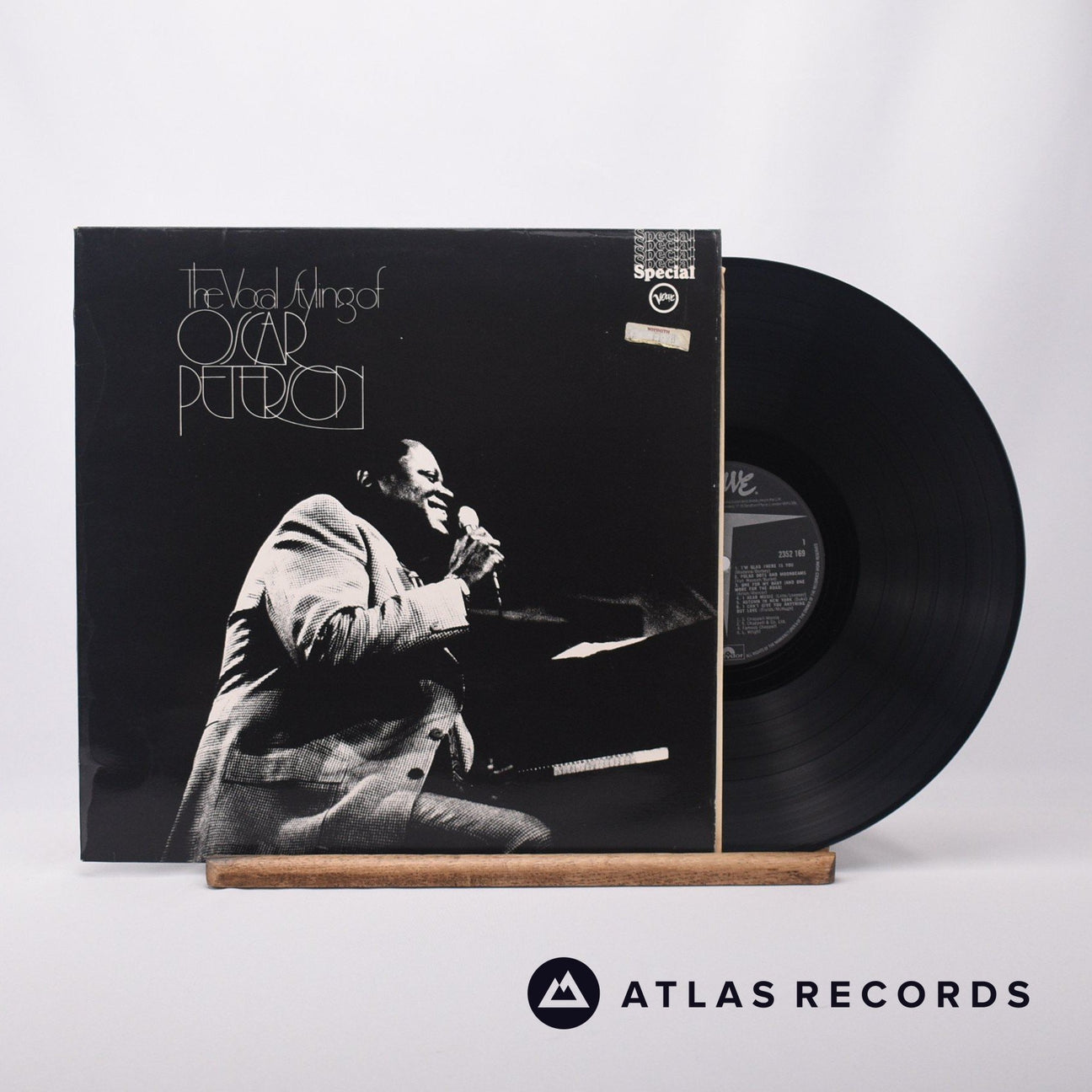 Oscar Peterson The Vocal Styling Of Oscar Peterson LP Vinyl Record - Front Cover & Record