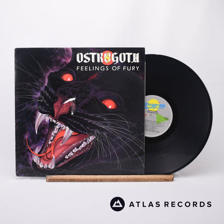 Ostrogoth Feelings Of Fury LP Vinyl Record - Front Cover & Record