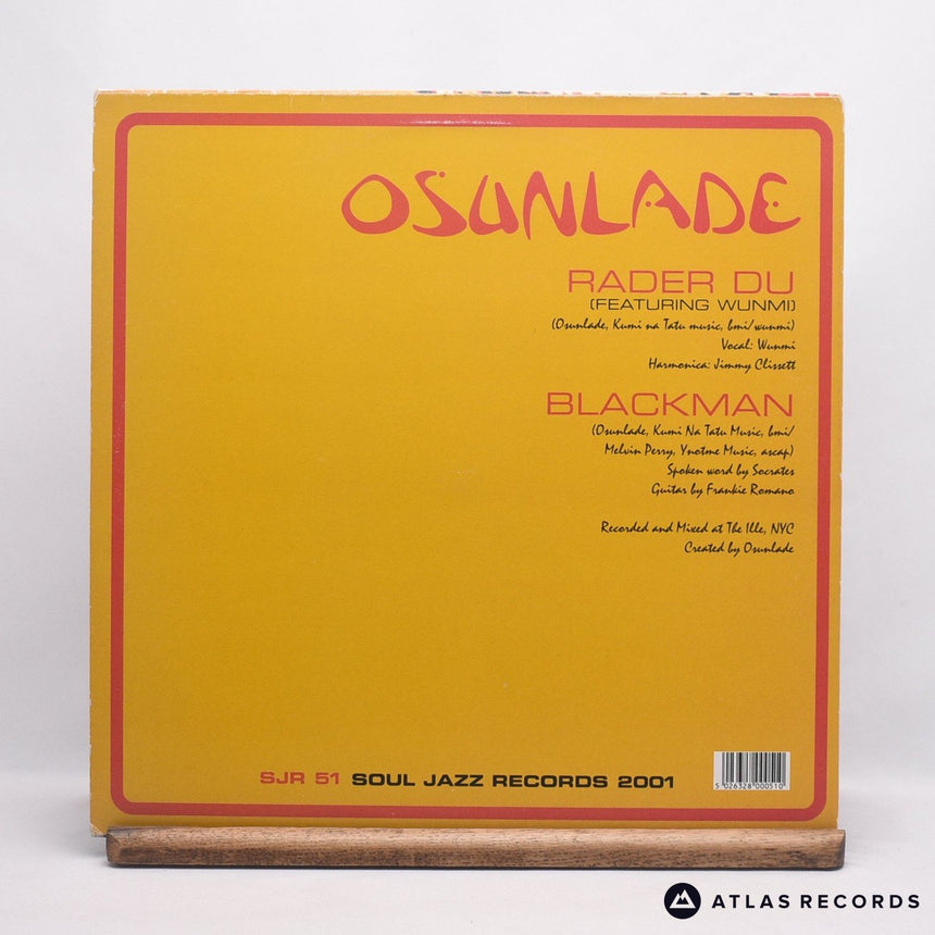 Osunlade - Rader Du / Blackman - 12" Vinyl Record - VG+/VG+