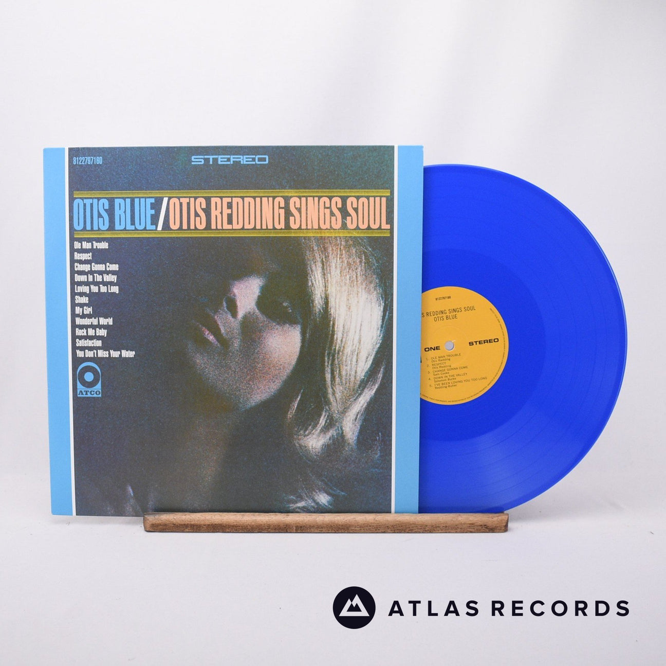 Otis Redding Otis Blue LP Vinyl Record - Front Cover & Record
