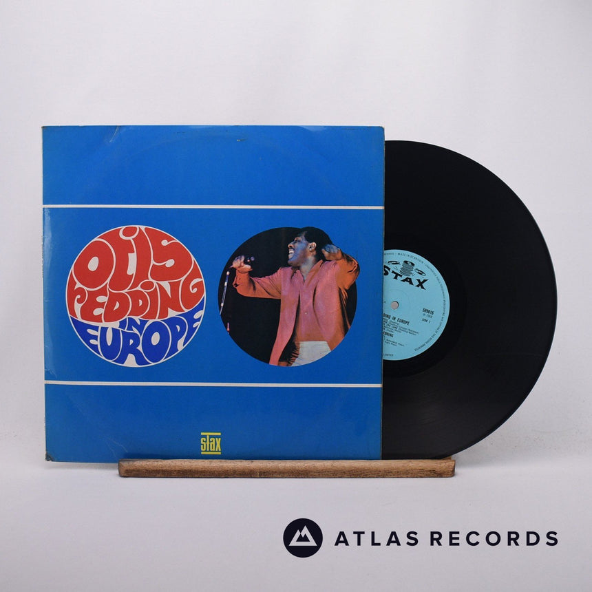 Otis Redding Otis Redding In Europe LP Vinyl Record - Front Cover & Record