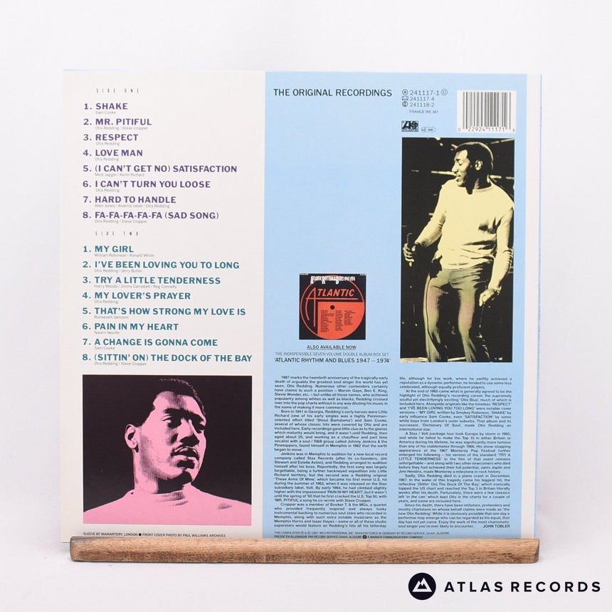 Otis Redding - The Dock Of The Bay - LP Vinyl Record - EX/NM
