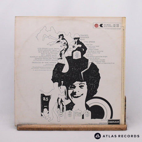 Otis Spann - Cracked Spanner Head - Mono -1B -1B LP Vinyl Record - VG+/VG+