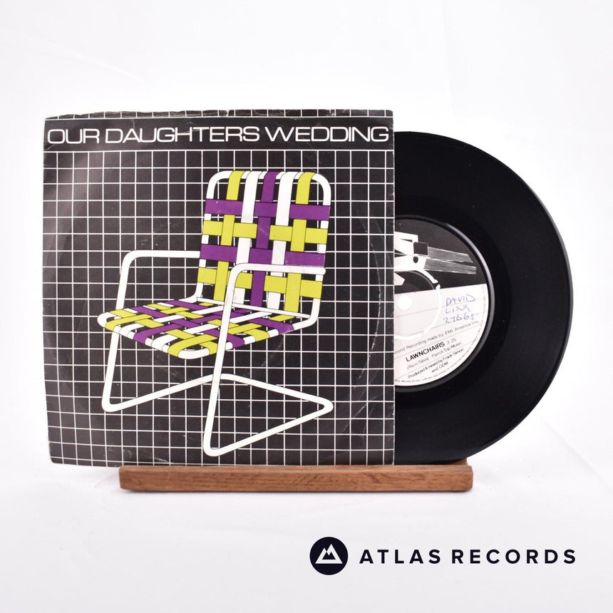 Our Daughter's Wedding Lawnchairs 7" Vinyl Record - Front Cover & Record