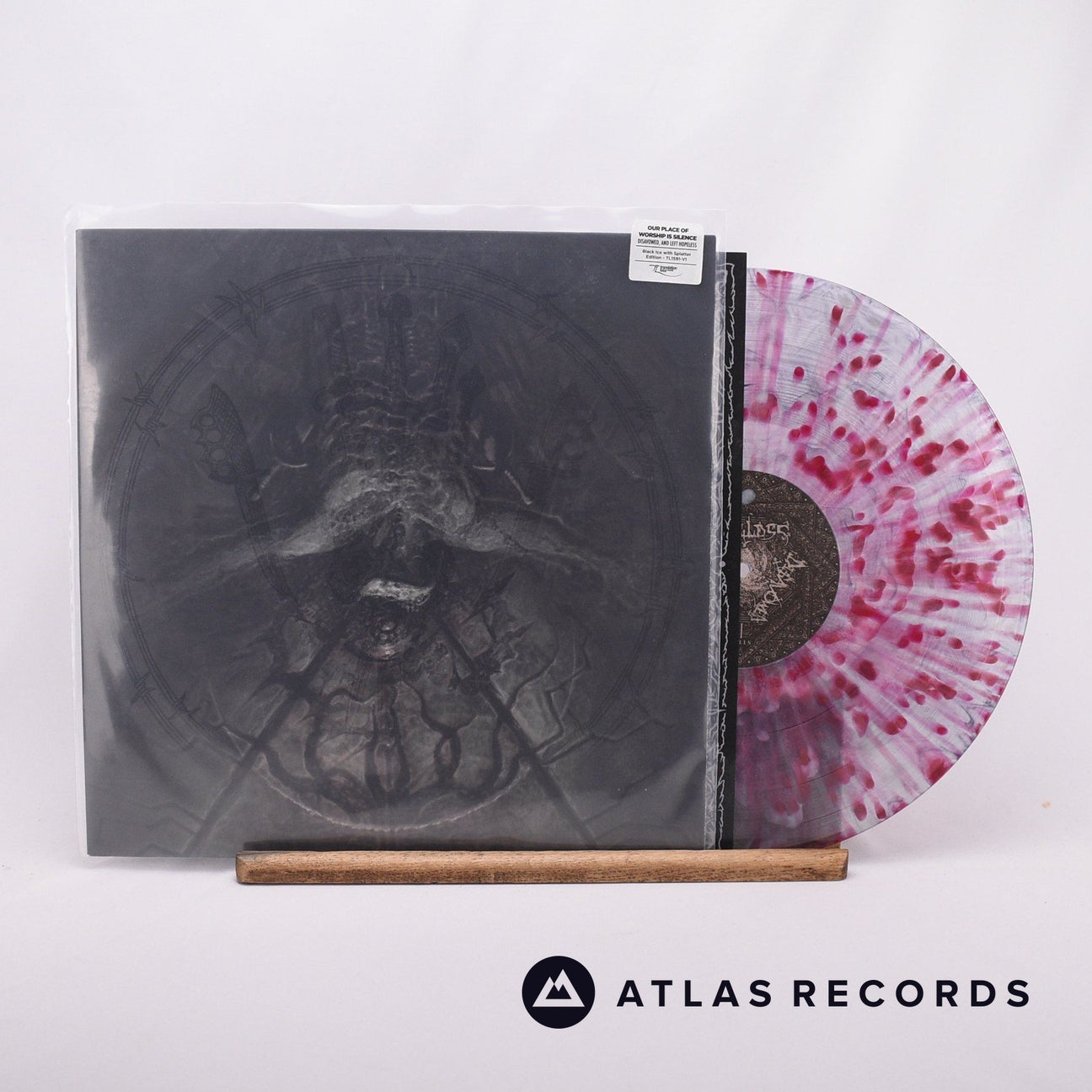 Our Place Of Worship Is Silence Disavowed, And Left Hopeless LP Vinyl Record - Front Cover & Record