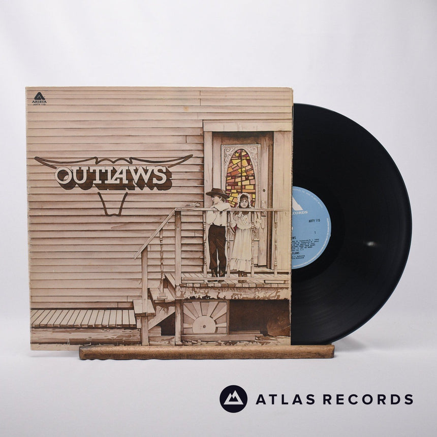 Outlaws Outlaws LP Vinyl Record - Front Cover & Record