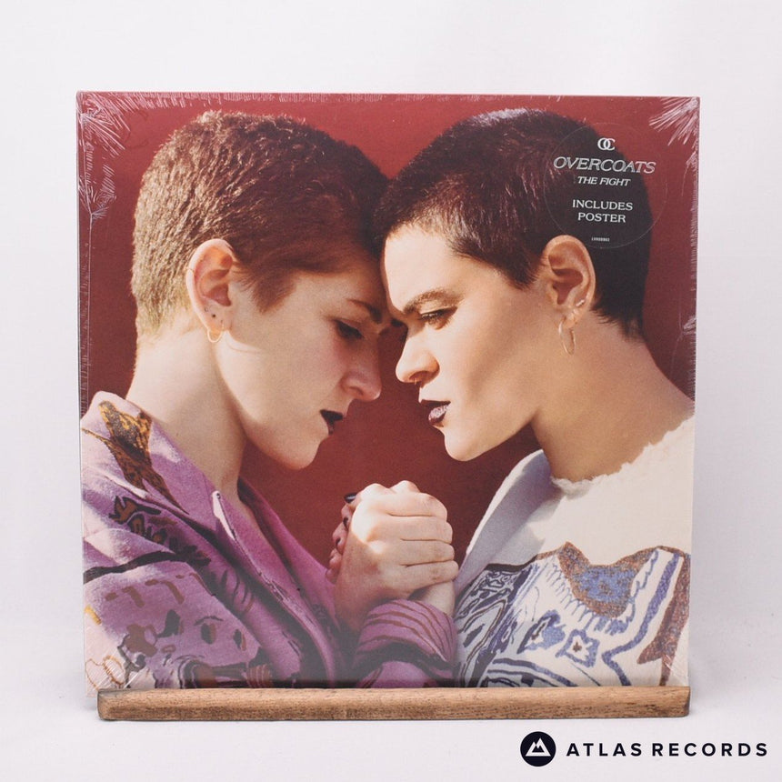 Overcoats - The Fight - Poster Sealed Gatefold LP Vinyl Record - NEW