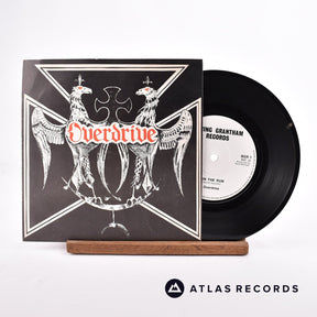 Overdrive On The Run 7" Vinyl Record - Front Cover & Record