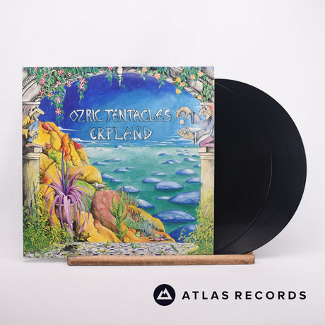 Ozric Tentacles Erpland 2 x LP Vinyl Record - Front Cover & Record