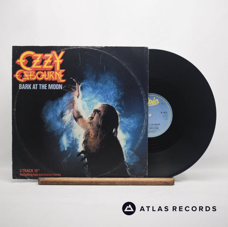 Ozzy Osbourne Bark At The Moon 12" Vinyl Record - Front Cover & Record