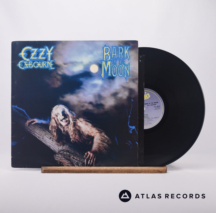 Ozzy Osbourne Bark At The Moon LP Vinyl Record - Front Cover & Record