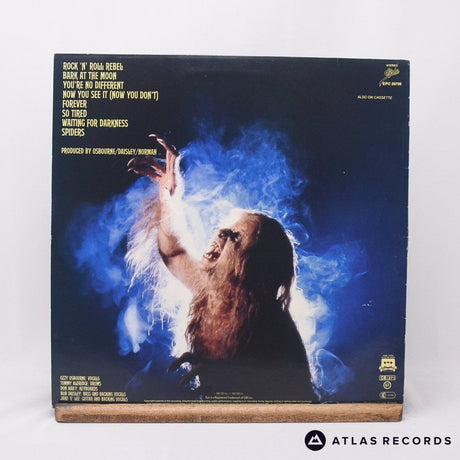 Ozzy Osbourne - Bark At The Moon - Blue Lettering A2 B2 LP Vinyl Record - EX/VG+