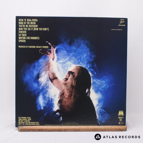 Ozzy Osbourne - Bark At The Moon - Lyric Sheet A2 B2 LP Vinyl Record - EX/EX