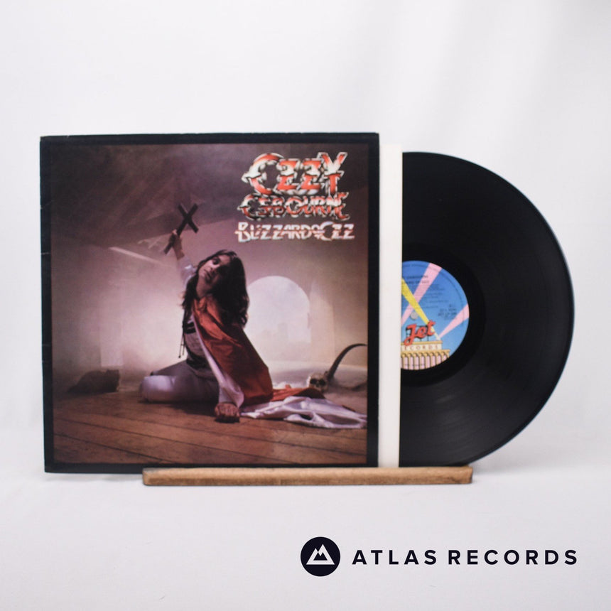 Ozzy Osbourne Blizzard Of Ozz LP Vinyl Record - Front Cover & Record