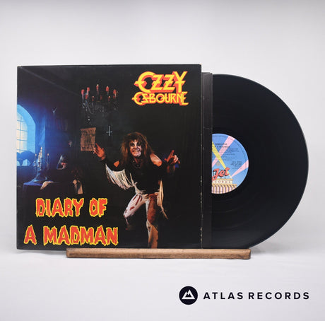 Ozzy Osbourne Diary Of A Madman LP Vinyl Record - Front Cover & Record