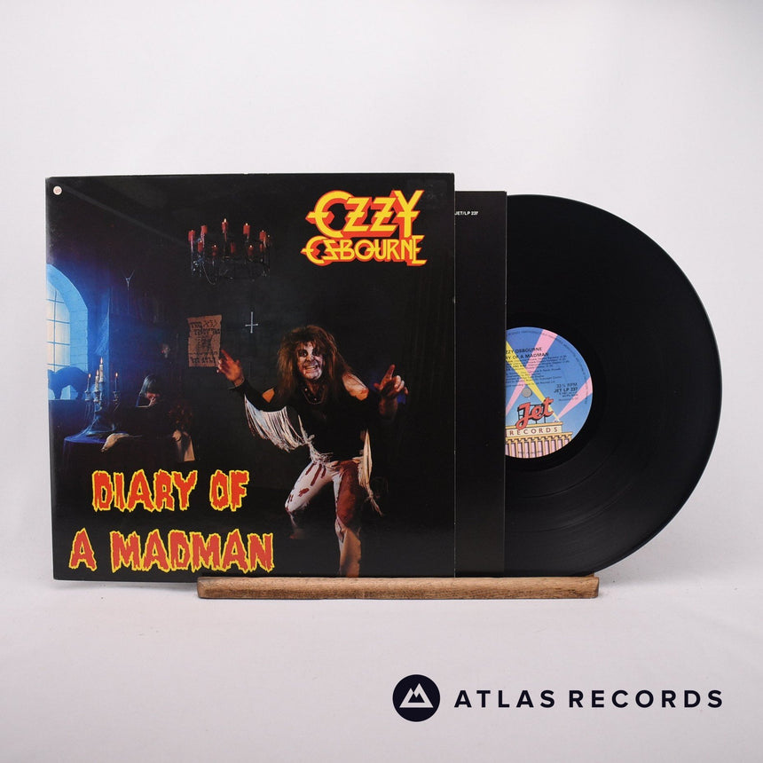 Ozzy Osbourne Diary Of A Madman LP Vinyl Record - Front Cover & Record