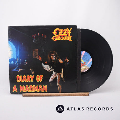 Ozzy Osbourne Diary Of A Madman LP Vinyl Record - Front Cover & Record
