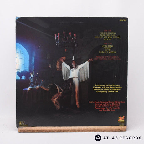 Ozzy Osbourne - Diary Of A Madman - A1 B1 LP Vinyl Record - VG+/EX