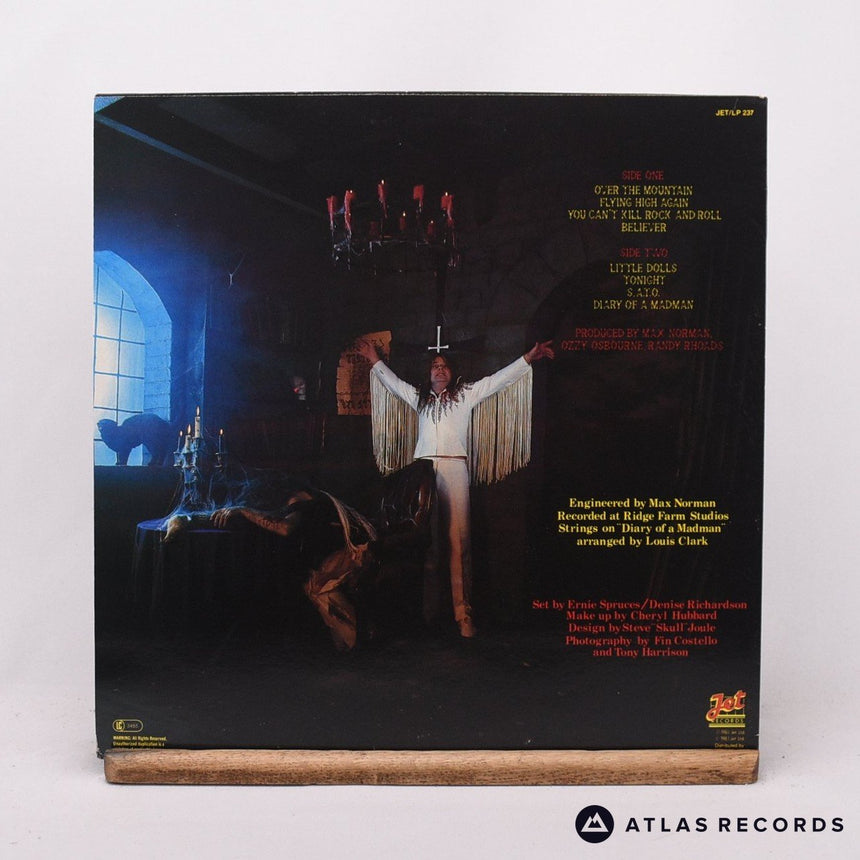 Ozzy Osbourne - Diary Of A Madman - Timtom A1 B1 LP Vinyl Record - EX/NM