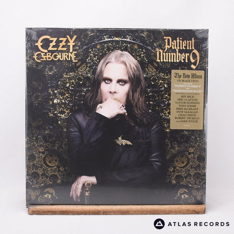 Ozzy Osbourne Patient Number 9 2 x LP Vinyl Record - Front Cover & Record