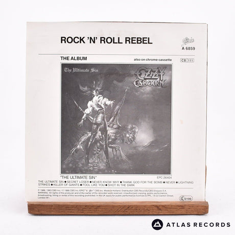 Ozzy Osbourne - Shot In The Dark - 7" Vinyl Record - EX/EX