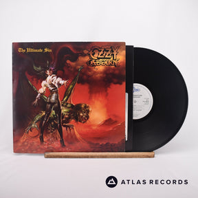 Ozzy Osbourne The Ultimate Sin LP Vinyl Record - Front Cover & Record