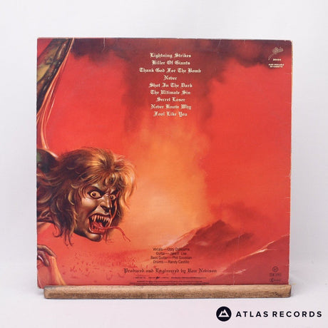 Ozzy Osbourne - The Ultimate Sin - A2 B2 LP Vinyl Record - VG+/VG+